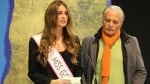 „Miss Universe Germany“, die Indestädterin Johanna Acs, warb gemeinsam mit Kulturmanager Max Krieger für ihr Projekt „Healing Art“, das eine Schule in Burkina Faso unterstützt.